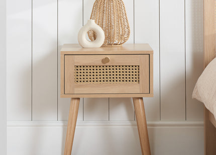 Croxley Rattan Bedside Drawer