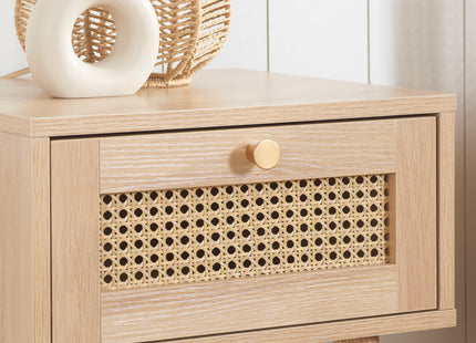 Croxley Rattan Bedside Drawer
