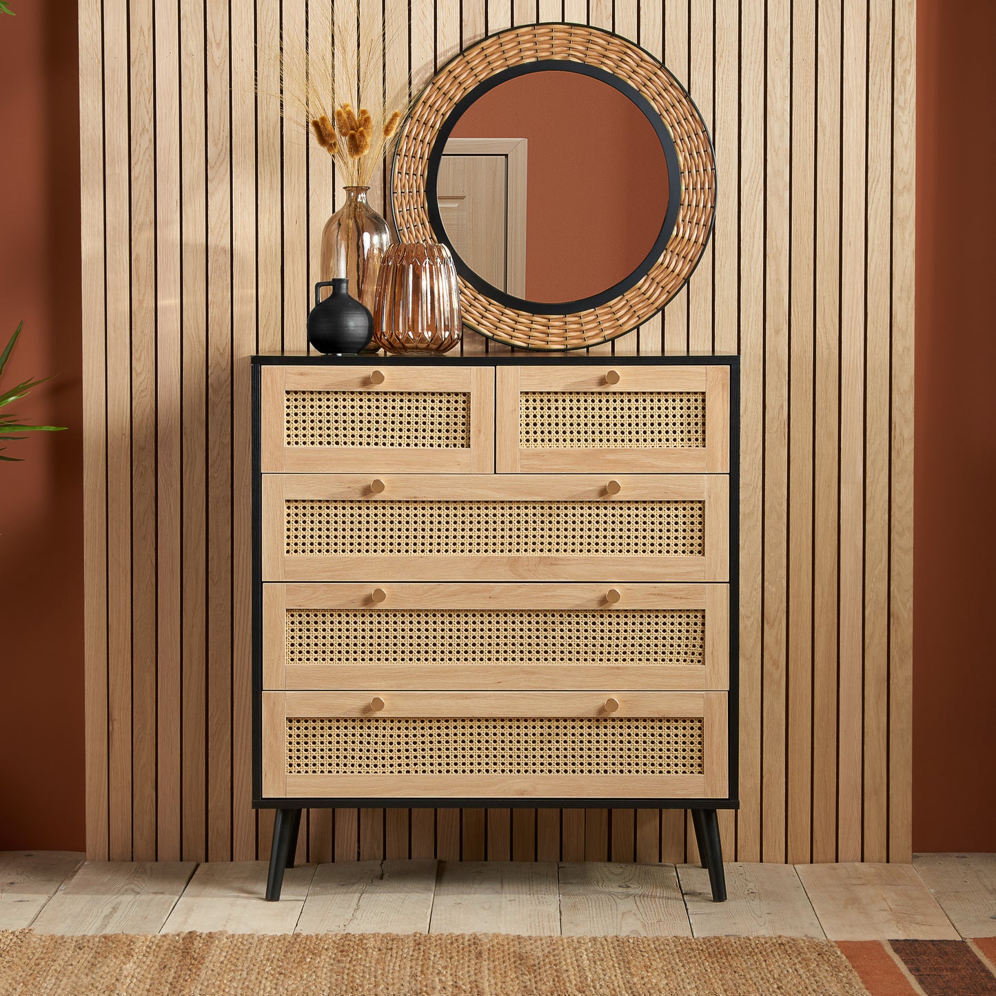 Croxley Rattan Chest