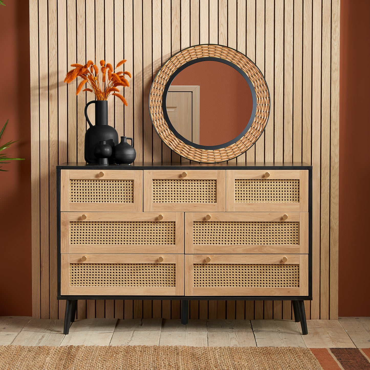Croxley Rattan Chest