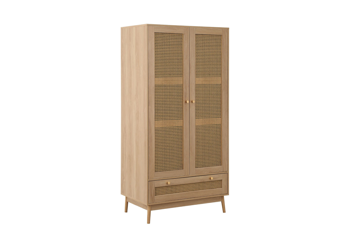 Croxley Rattan Wardrobe