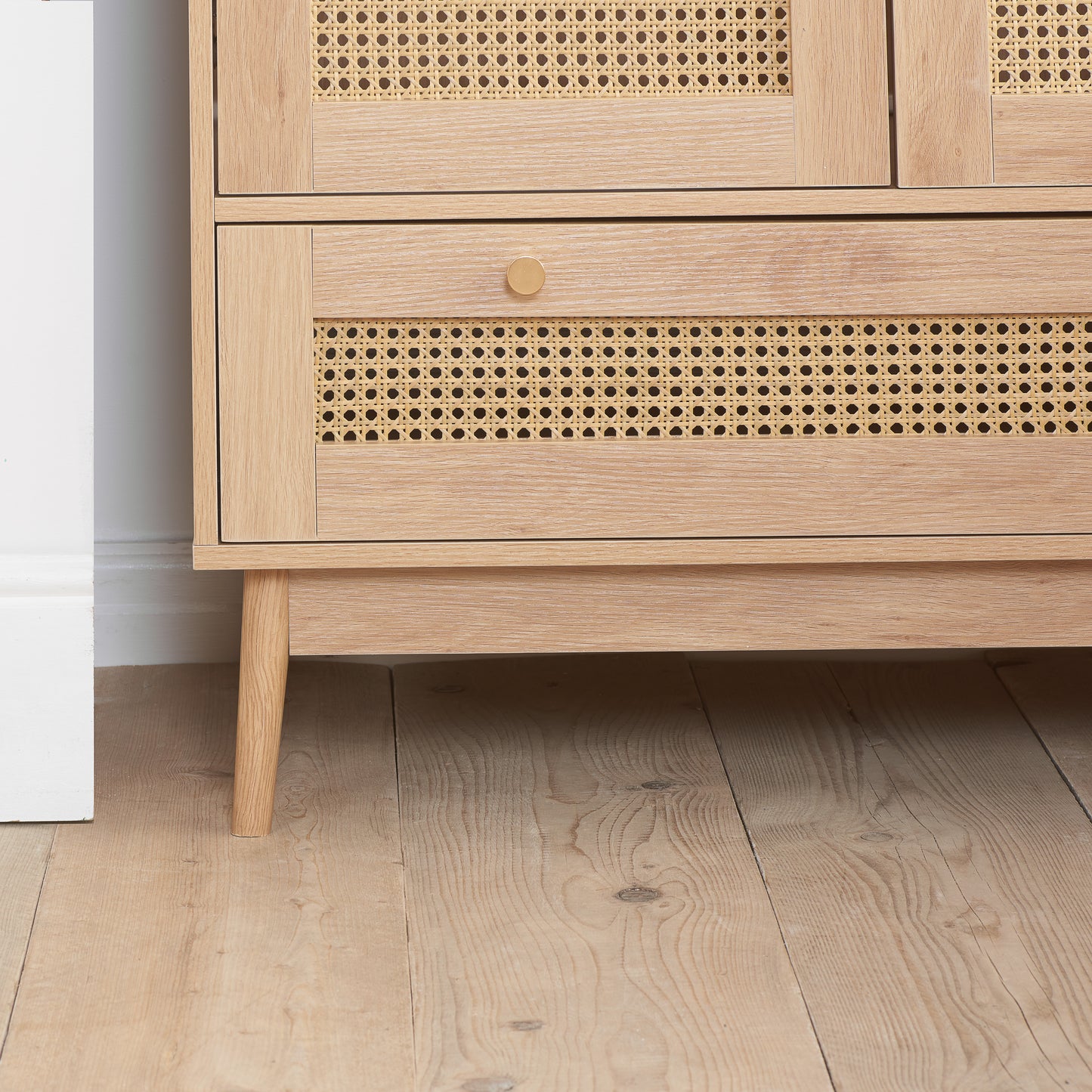 Croxley Rattan Wardrobe