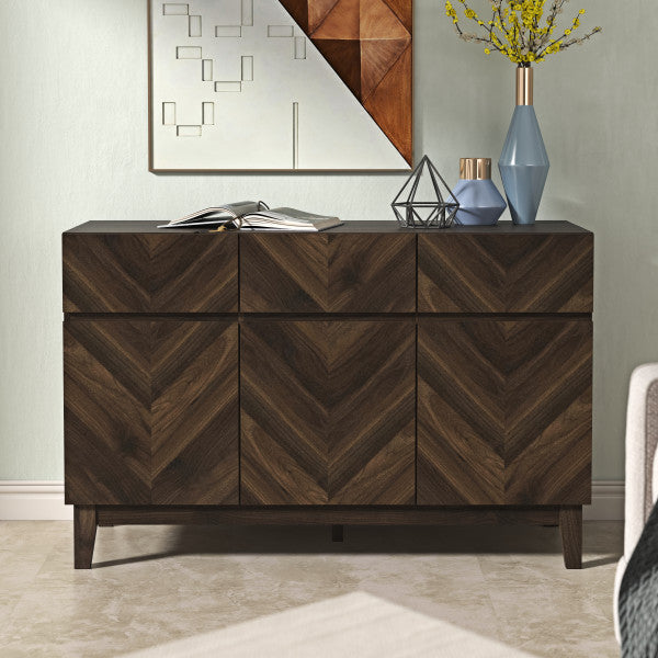 Camborne Walnut Sideboard - Large