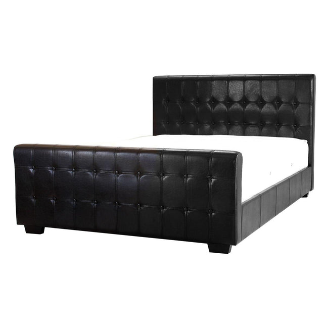 Dakar Double Leather Bed Frame