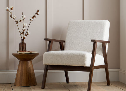 Ellwood Boucle Armchair – Stylish Occasional Chair UK