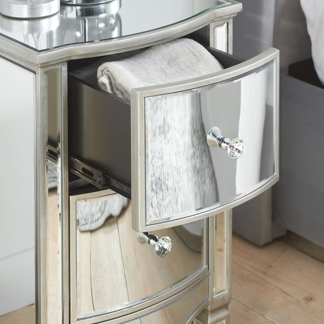 Elysee 2 Drawer Bedside