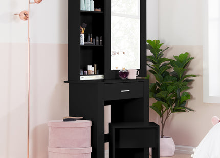 Evelyn Sliding Mirror Dressing Table