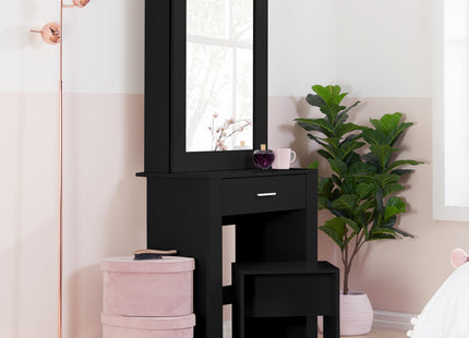 Evelyn Sliding Mirror Dressing Table
