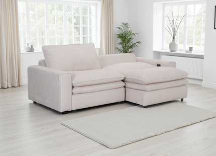 Florence Cloud Beige Electric Sofa