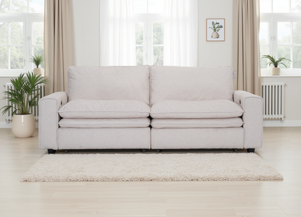 Florence Cloud Beige Electric Sofa