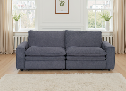 Florence Cloud Grey Electric Sofa