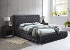 Super King / Black Crushed Velvet