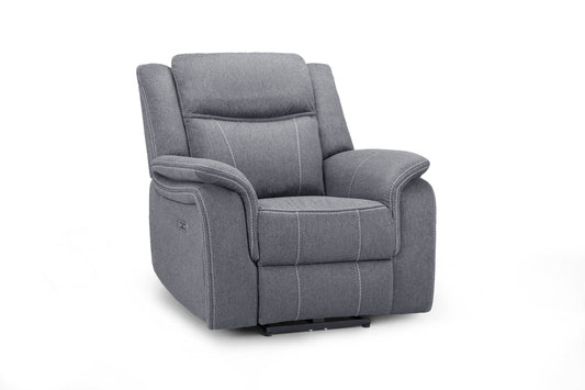 Galaxy Tech Recliner Sofa Fabric Armchair