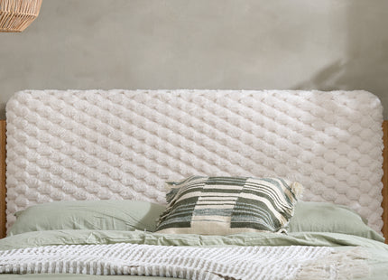Hatti Bed Frame in White – Double & King UK