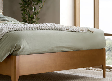 Hatti Bed Frame in White – Double & King UK