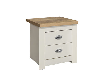 Highgate 2-Drawer Bedside Table