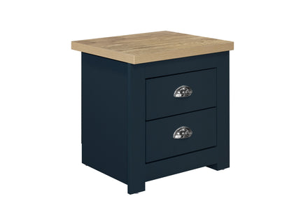 Highgate 2-Drawer Bedside Table