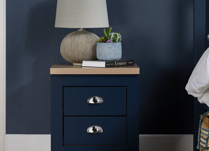 Highgate 2-Drawer Bedside Table