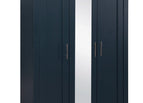 3 Door / Navy Blue & Oak