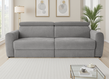 Dakota Electric Sofabed Grey 3 Seater