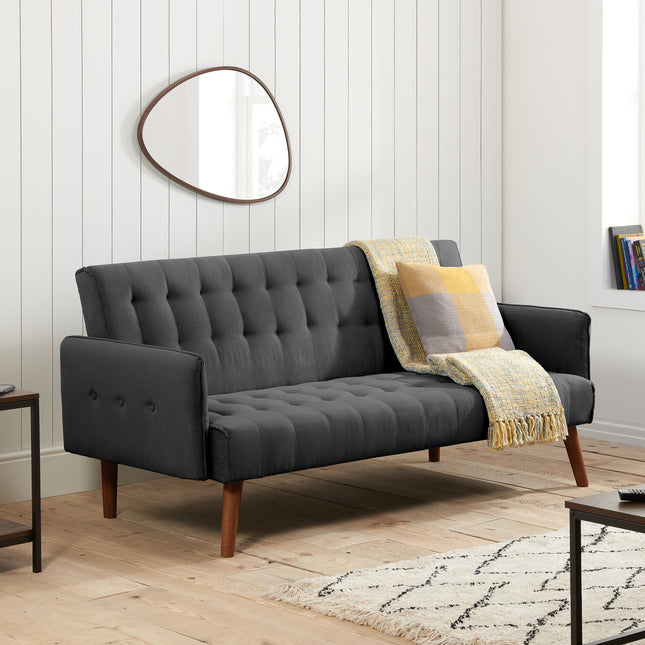 Hudson Sofa Bed in Charcoal