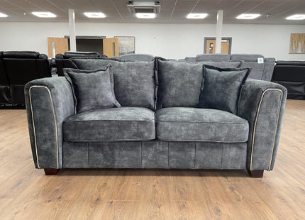 Serena Sofa Black 2 Seater