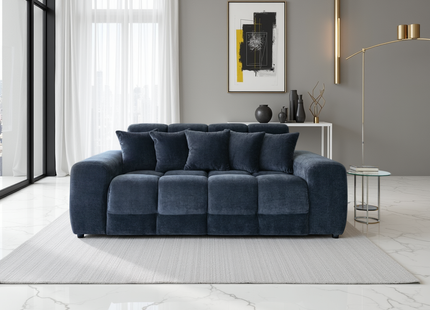 Jacob Sofa Black 3 Seater