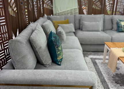 Jupiter Sofa Grey Large Corner