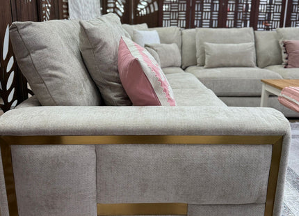 Jupiter Sofa Beige Large Corner