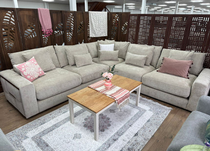 Jupiter Sofa Beige Large Corner