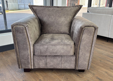 Serena Sofa Brown Armchair
