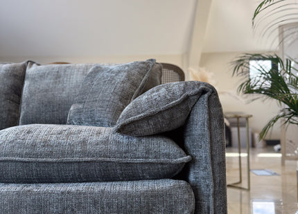 Solaya Sofa Grey 3 Seater