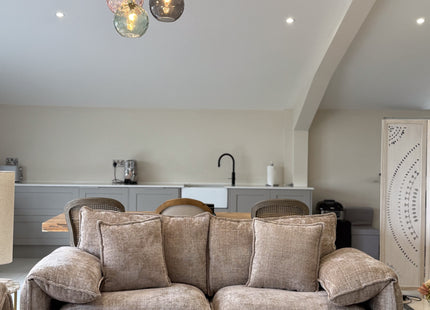 Solaya Sofa Beige 3 Seater