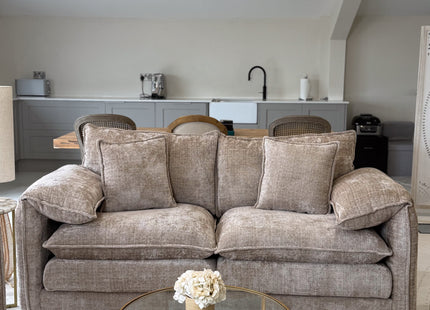 Solaya Sofa Beige 3 Seater