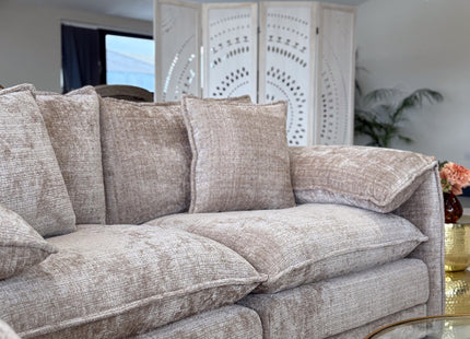 Solaya Sofa Beige 3 Seater