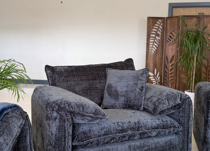 Solaya Sofa Black Armchair