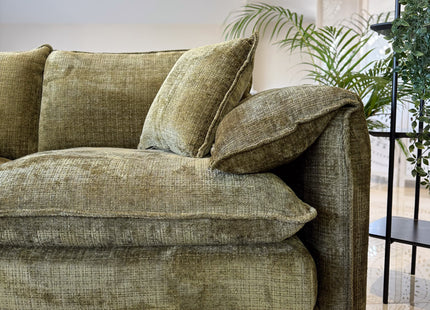 Solaya Sofa Green 3 Seater