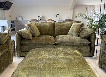 Solaya Sofa Green 3 Seater