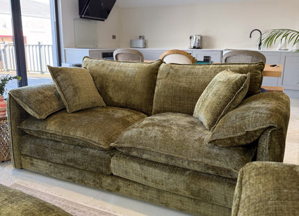 Solaya Sofa Green 3 Seater