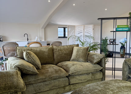 Solaya Sofa Green 3 Seater