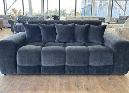 Jacob Sofa Black 3 Seater