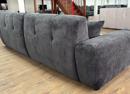 Jacob Sofa Black 4 Seater