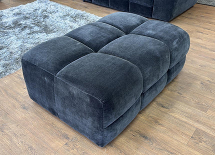 Jacob Sofa Black Footstool