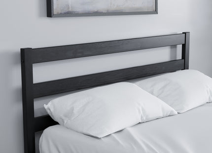 Luka Bed Frame in Black Pine