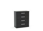 4 Drawer / Black