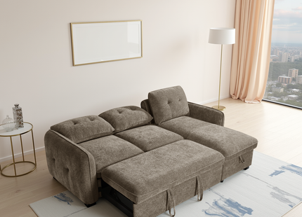 Moscow Sofabed Brown Universal Corner