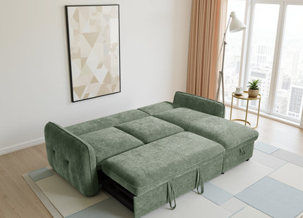 Moscow Sofabed Green Universal Corner