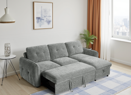 Moscow Sofabed Grey Universal Corner