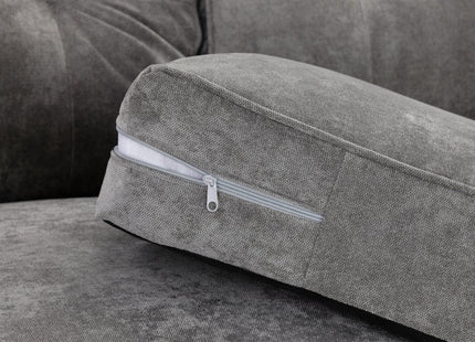 Maxwell Sofa Grey Large Corner