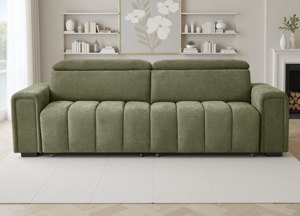 Molly Electric Sofabed Green 3 Seater